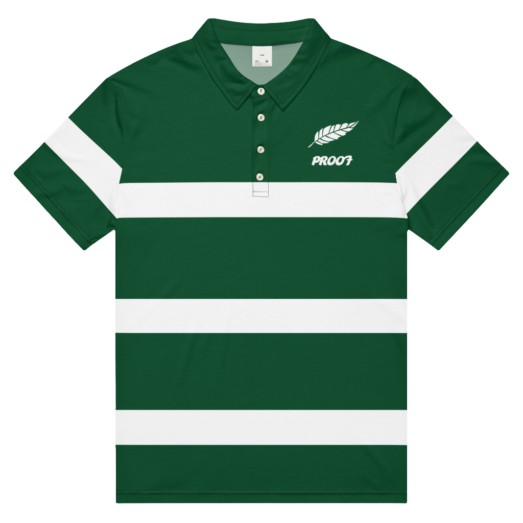 slim fit rugby polo