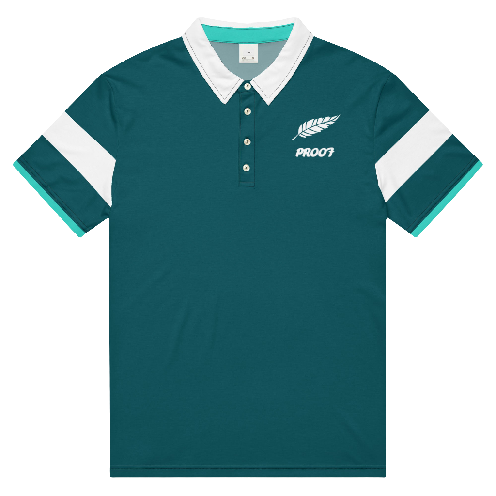 slim fit rugby polo