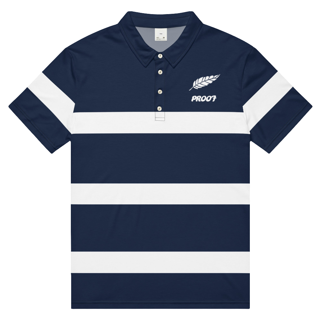 slim fit rugby polo