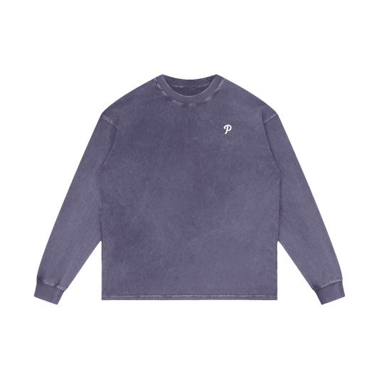 Acid wash long sleeve