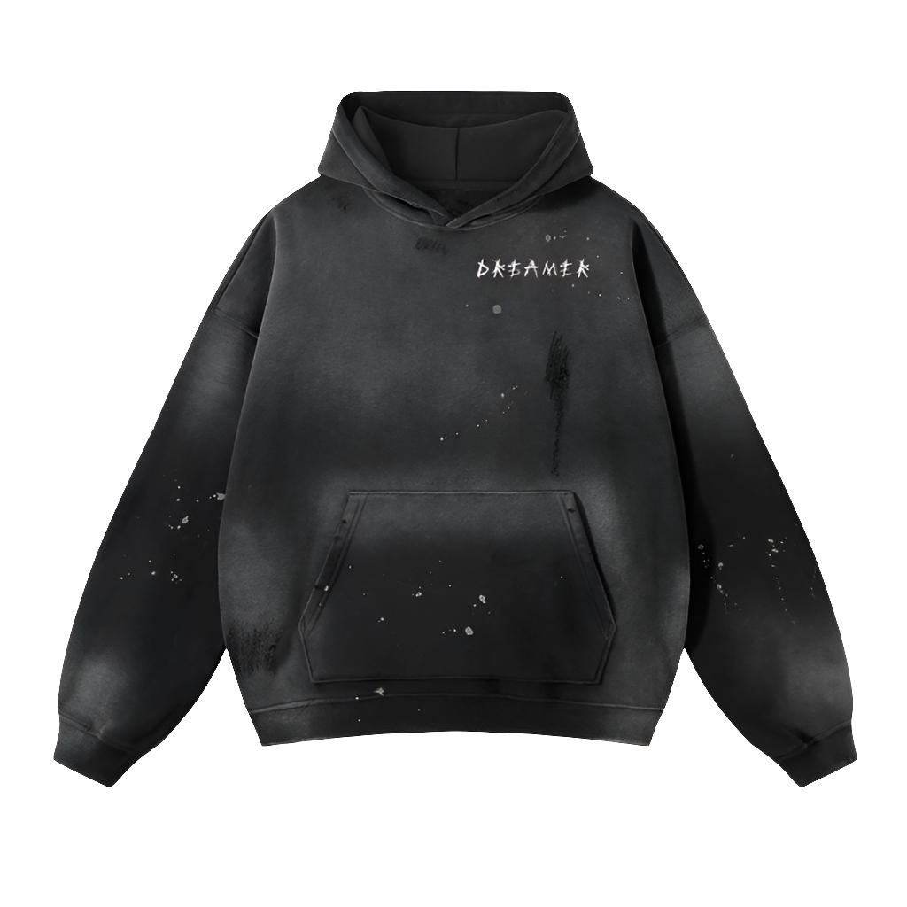 DISTRESSED HOODIE