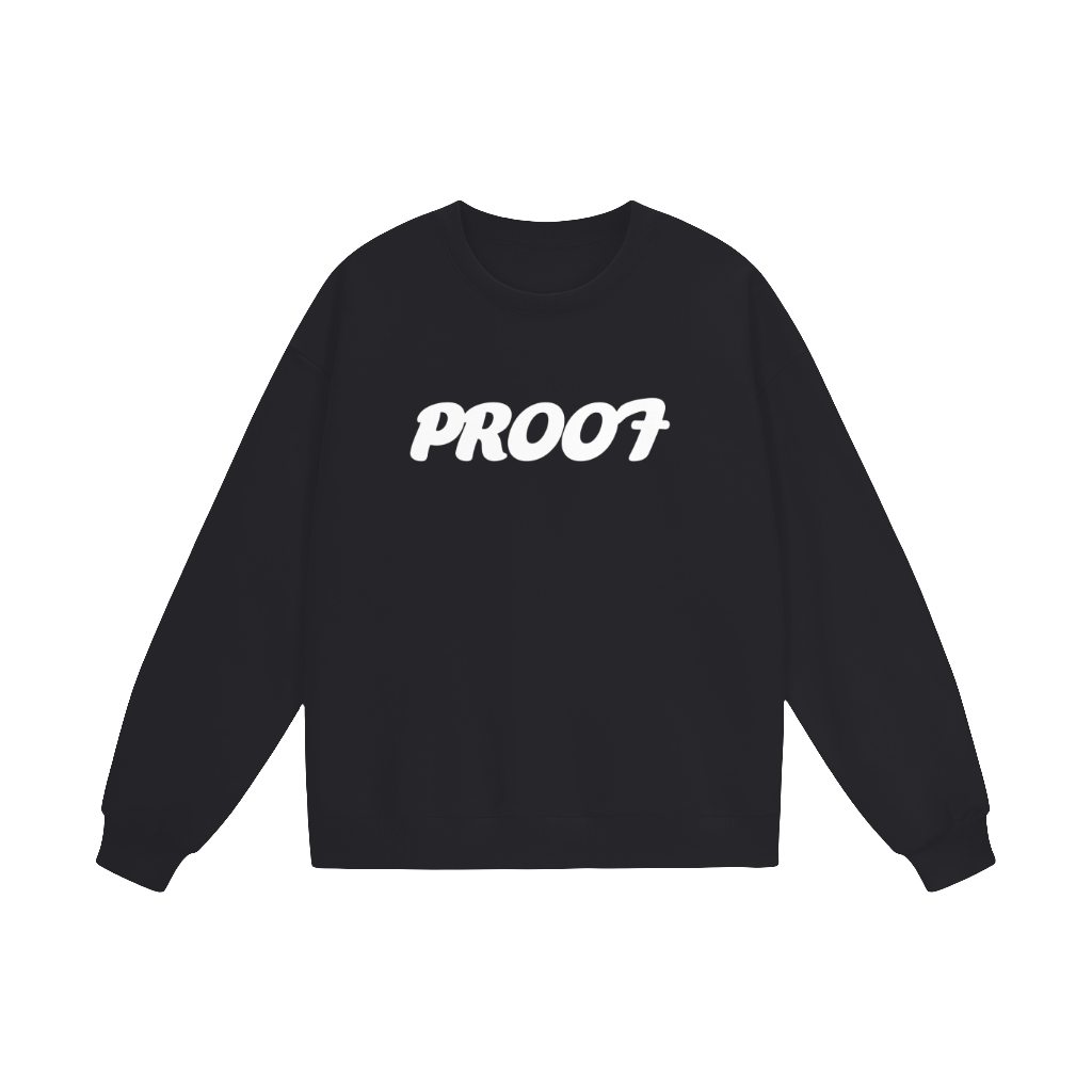 Heavyweight Drop Shoulder Oversized Fleece Sweatshirt