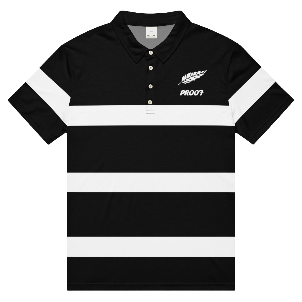 slim fit rugby polo