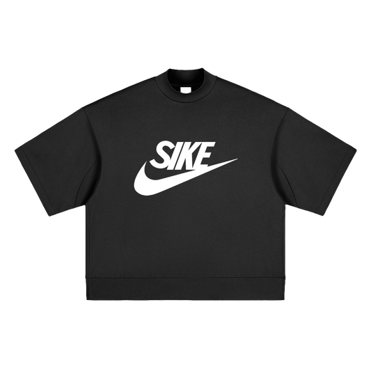 Oversized Mock Neck T-shirt