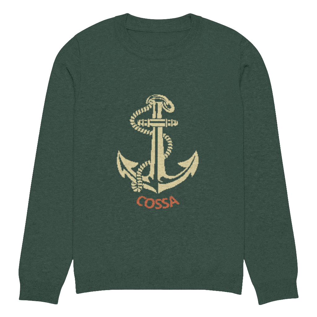 Knitted Cossa crew neck sweater