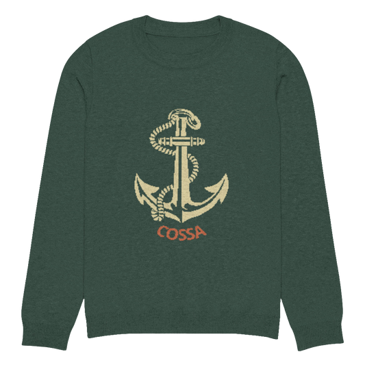 Knitted Cossa crew neck sweater