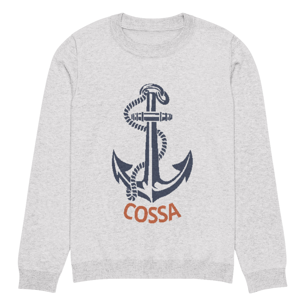 Knitted Cossa crew neck sweater