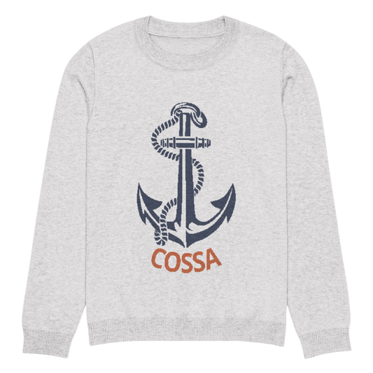 Knitted Cossa crew neck sweater