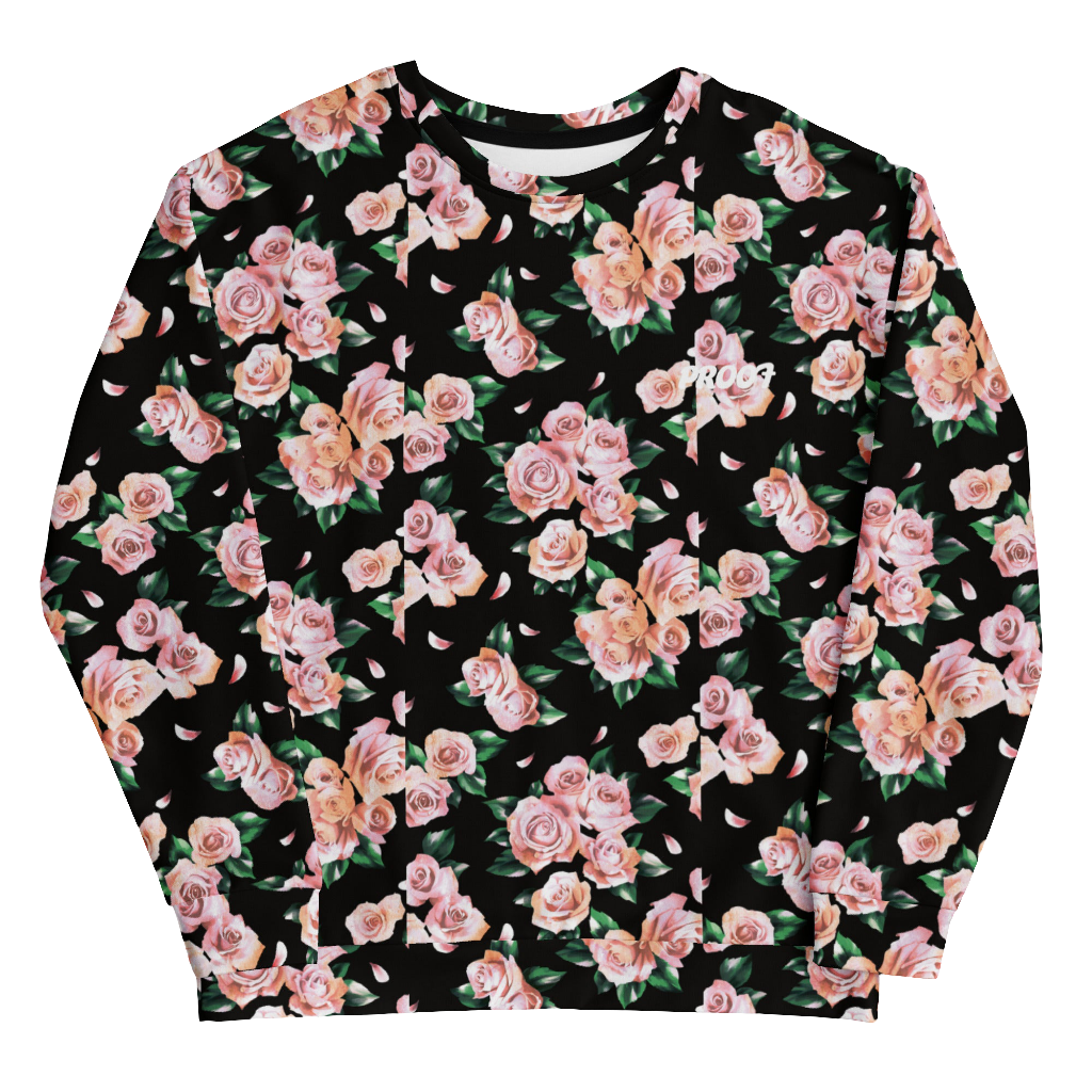 Floral sweater