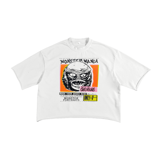 French Terry Raw Edge T-Shirt