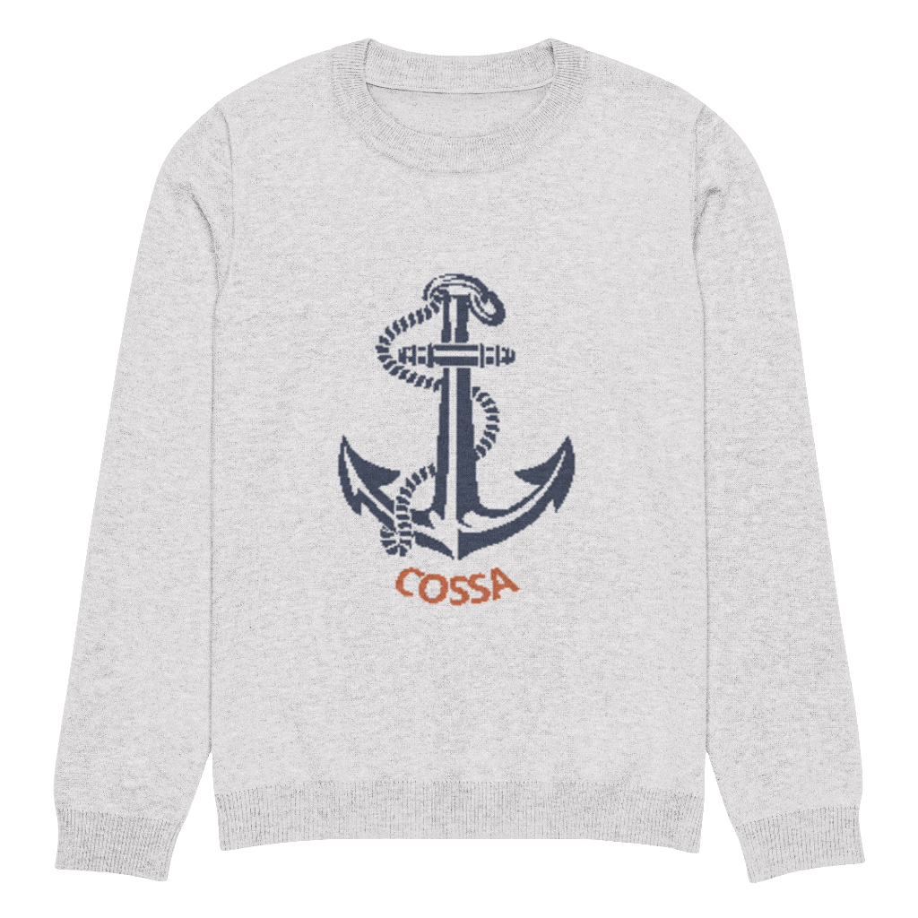 Knitted Cossa crew neck sweater