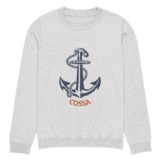 Knitted Cossa crew neck sweater