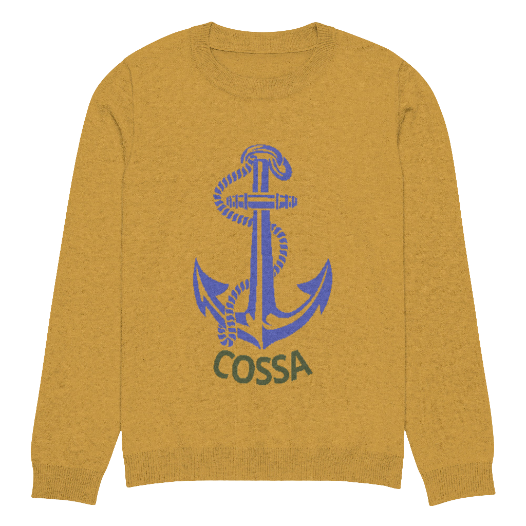 Knitted Cossa crew neck sweater