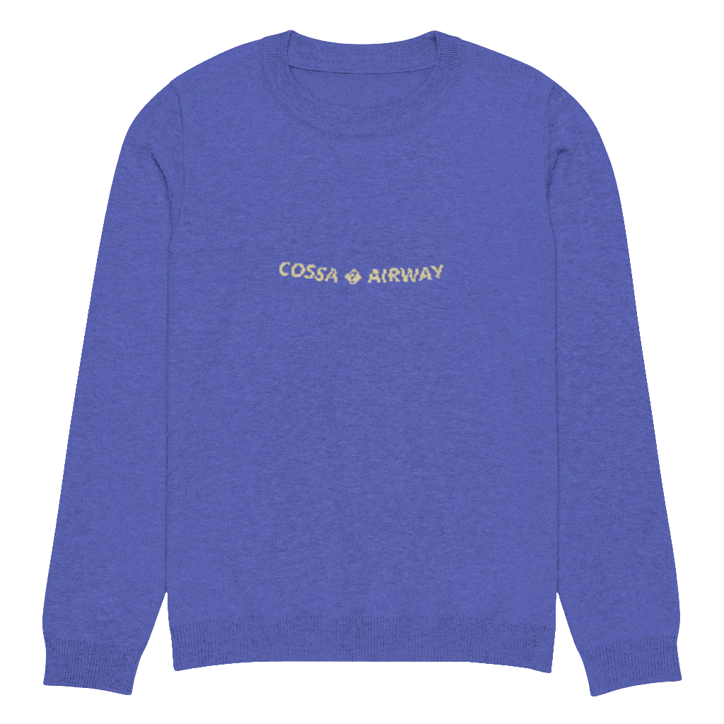 Knitted Cossa crew neck sweater