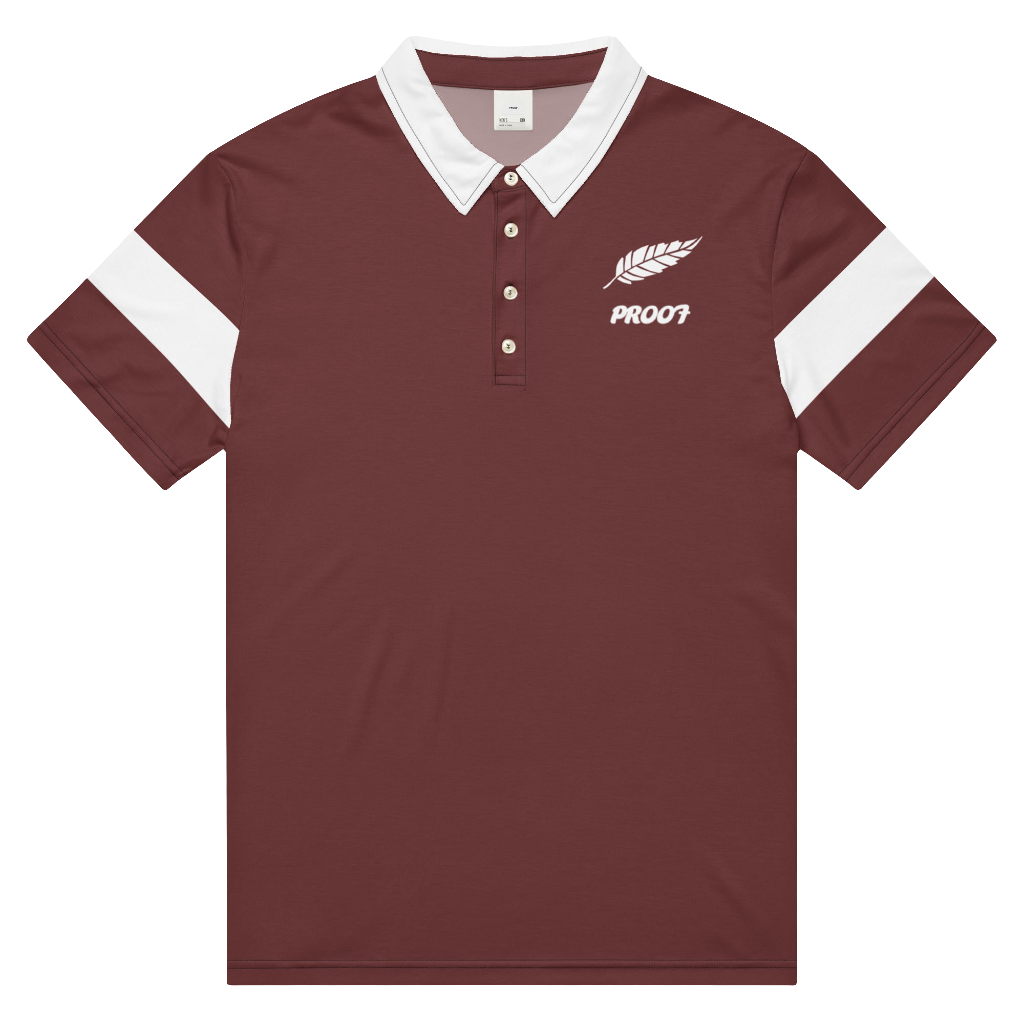 slim fit rugby polo