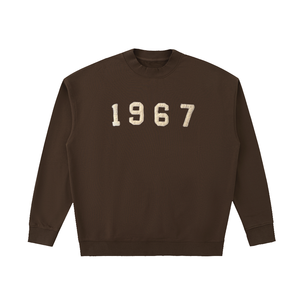Drop Shoulder Crewneck Sweatshirt