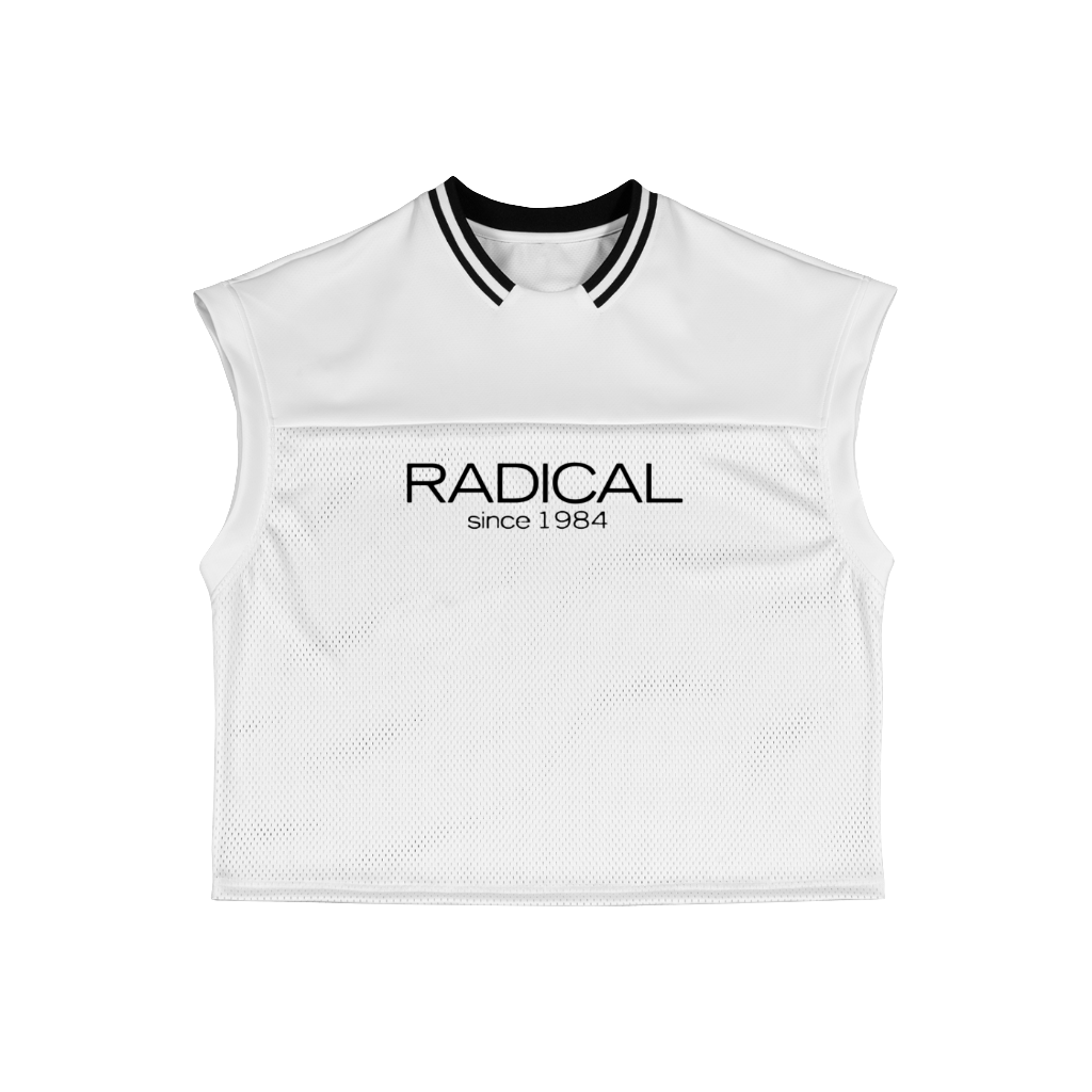 Sleeveless Mesh T