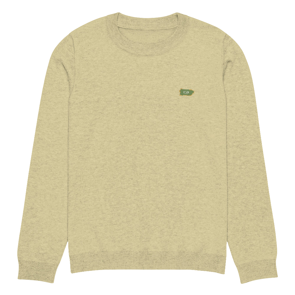 Knitted Cossa crew neck sweater