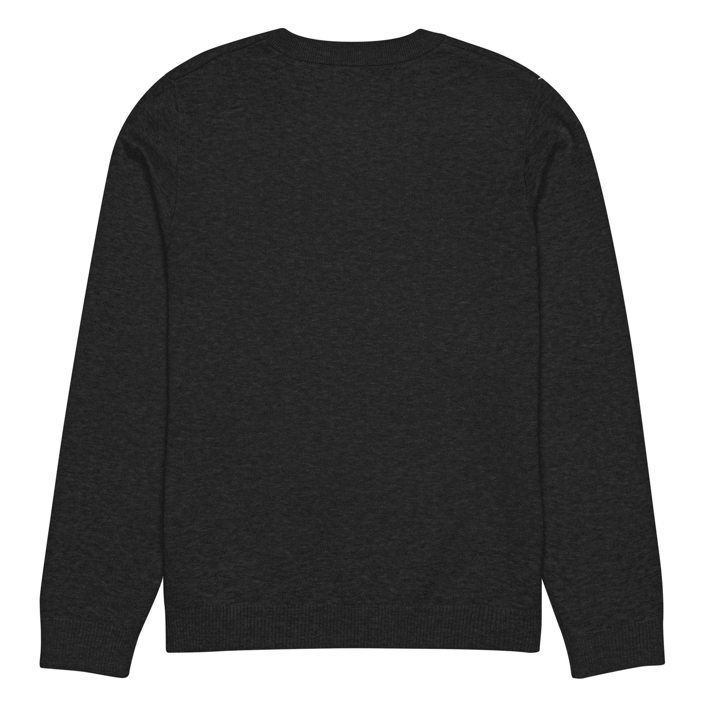 Knitted crew neck sweater