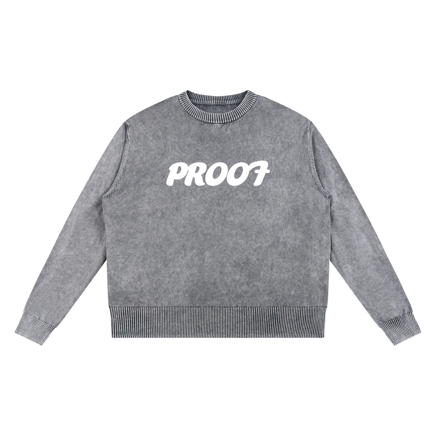 Mineral Wash Oversized Sweater