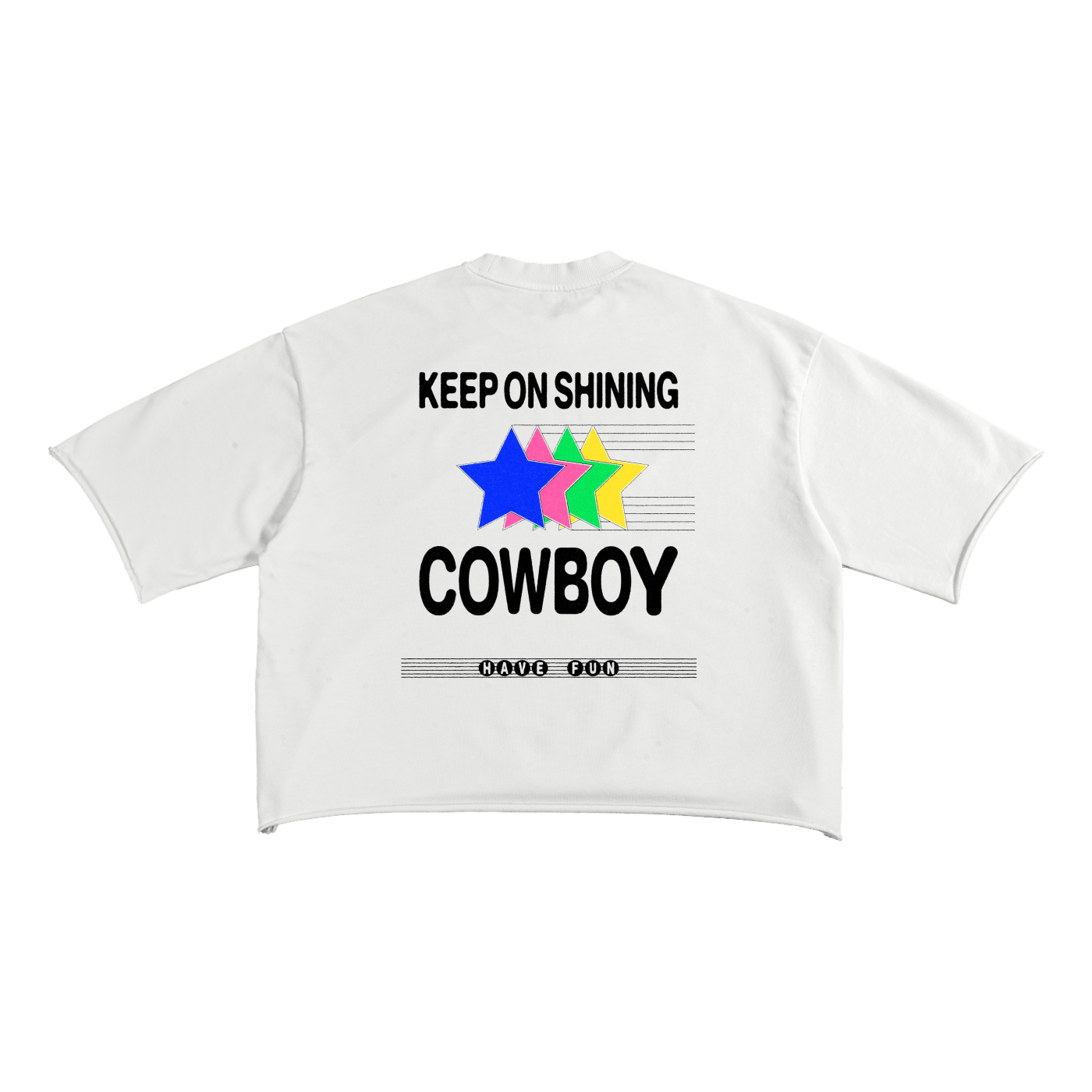 French Terry Raw Edge T