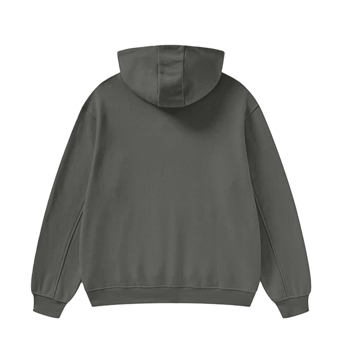 High Neck FOG  Fleece Hoodie