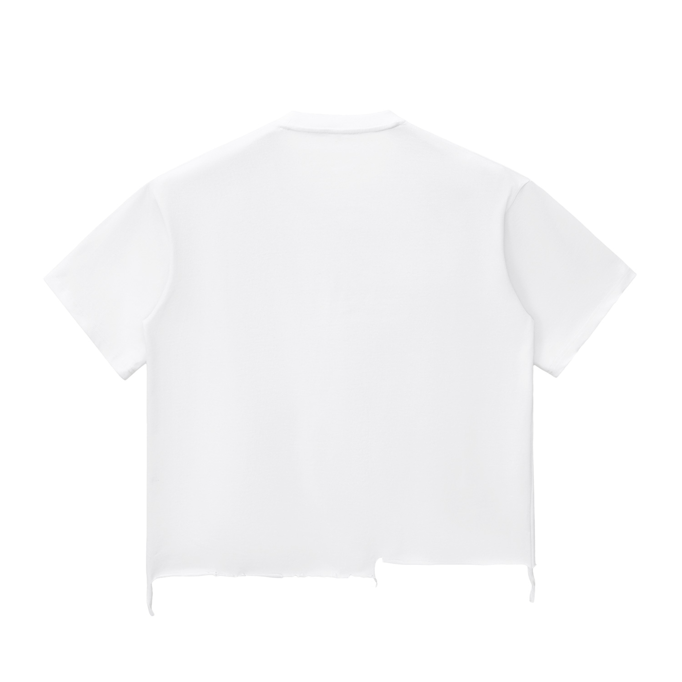 Raw-Hem Boxy T