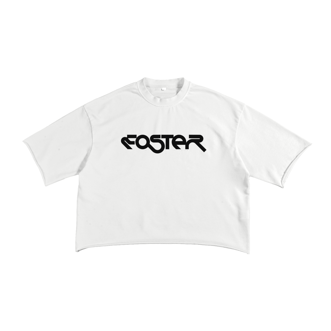 French Terry Raw Edge T-Shirt