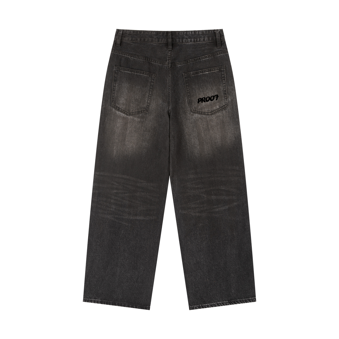 Vintage Wash Heavyweight Denim Jeans