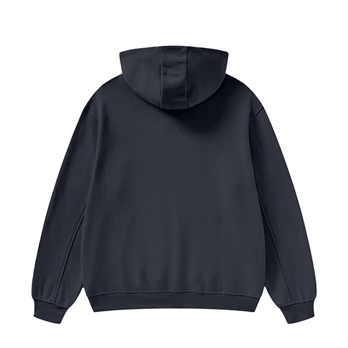 High Neck FOG  Fleece Hoodie