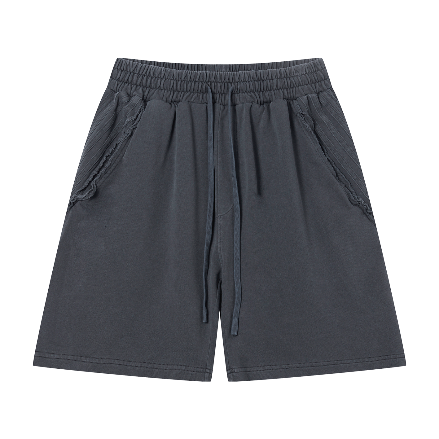 Vintage Wash Raw Edge Shorts