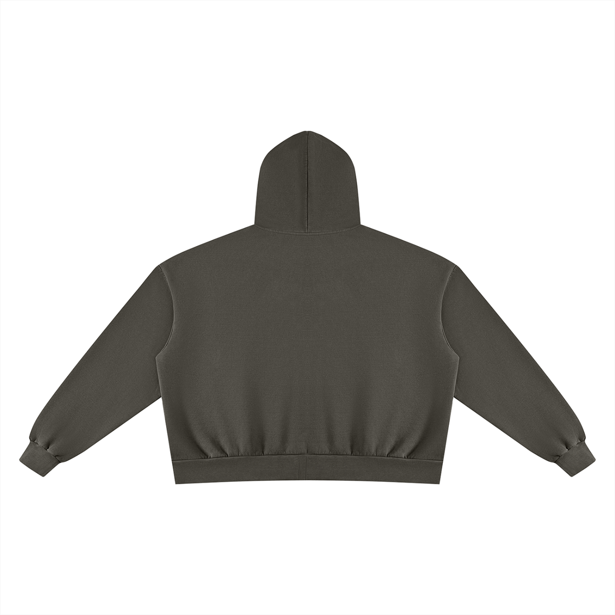 Vintage Wash Fleece Boxy Hoodie