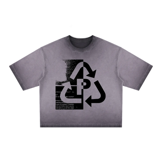 Reverse Dyed Boxy T