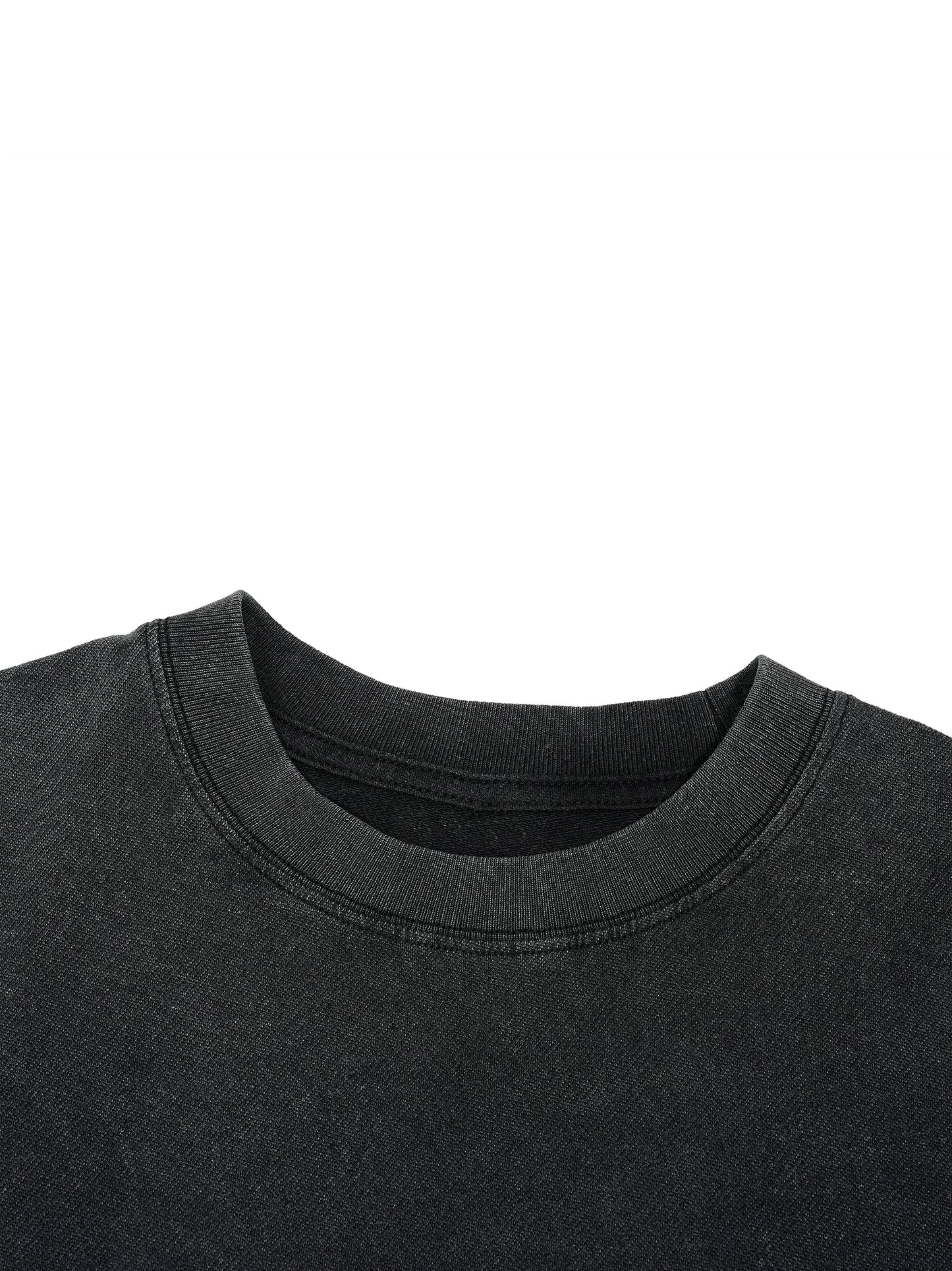 Vintage Wash Boxy Distressed Hem T