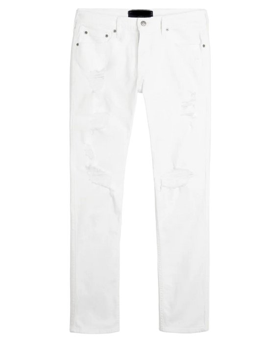 Fitted Distressed jeans