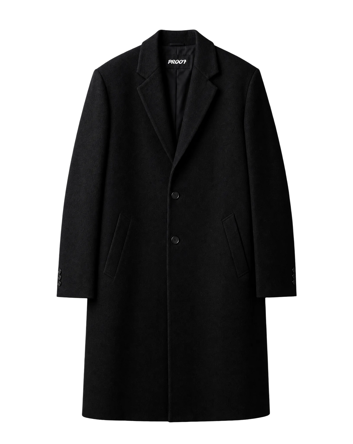 Wool overcoat trench
