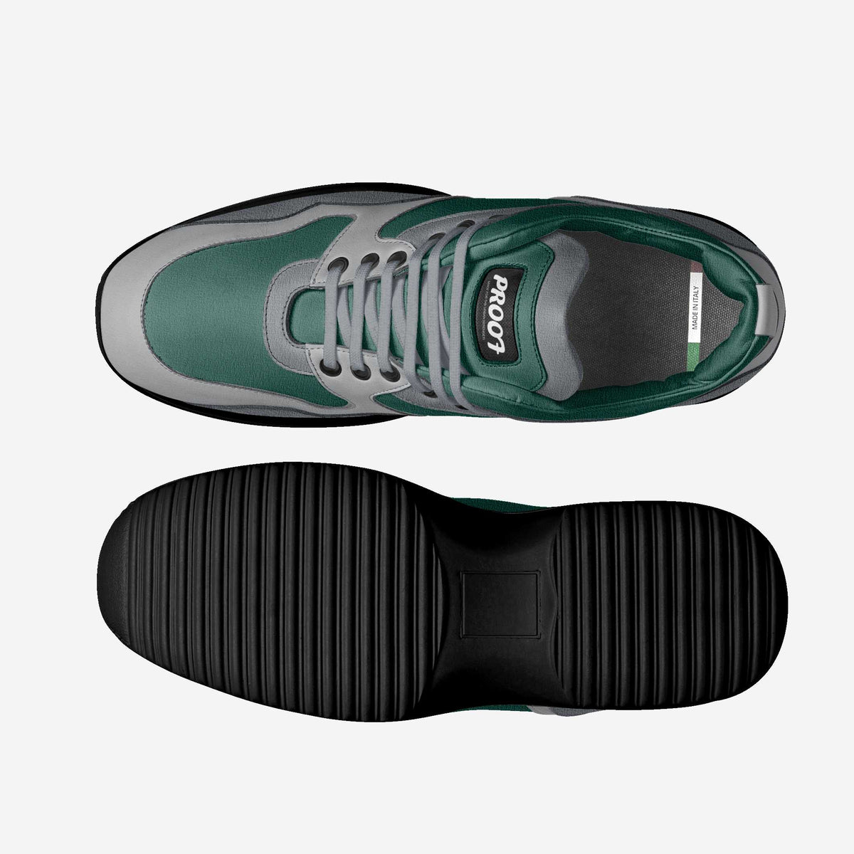 Leather and swayed Sneakers