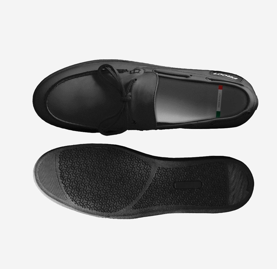 Leather loafers