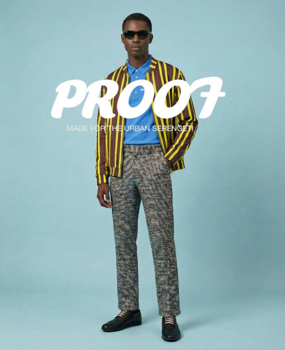 Tweed straight leg pant