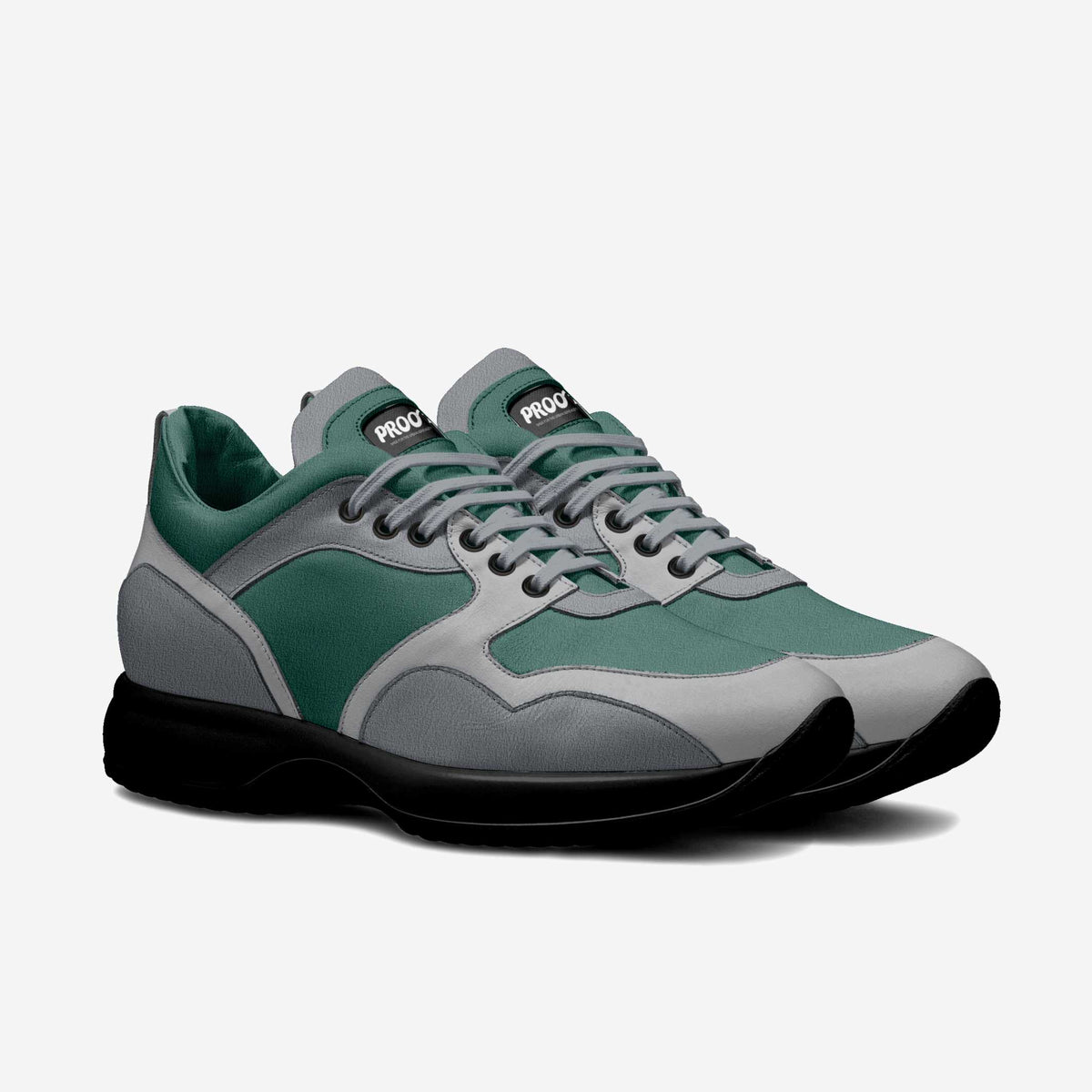 Leather and swayed Sneakers