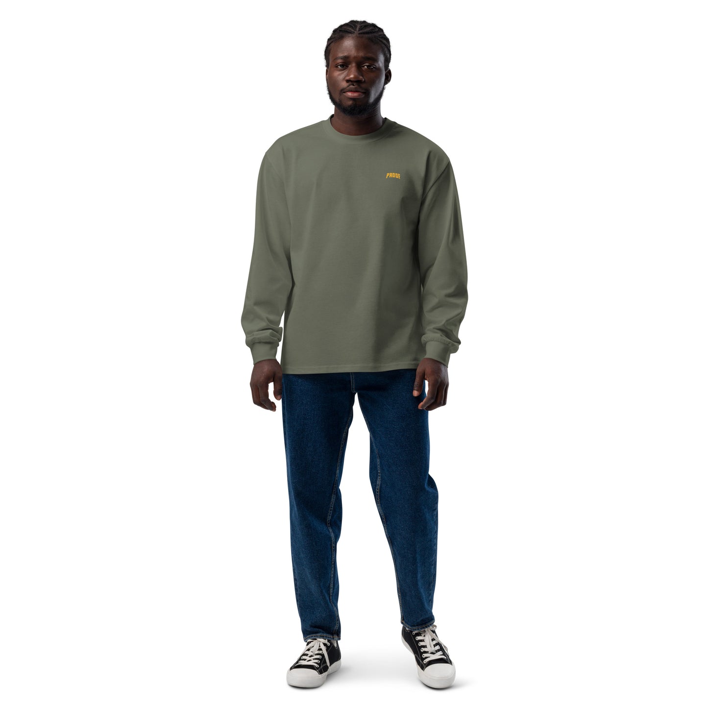 Heavyweight long sleeve shirt