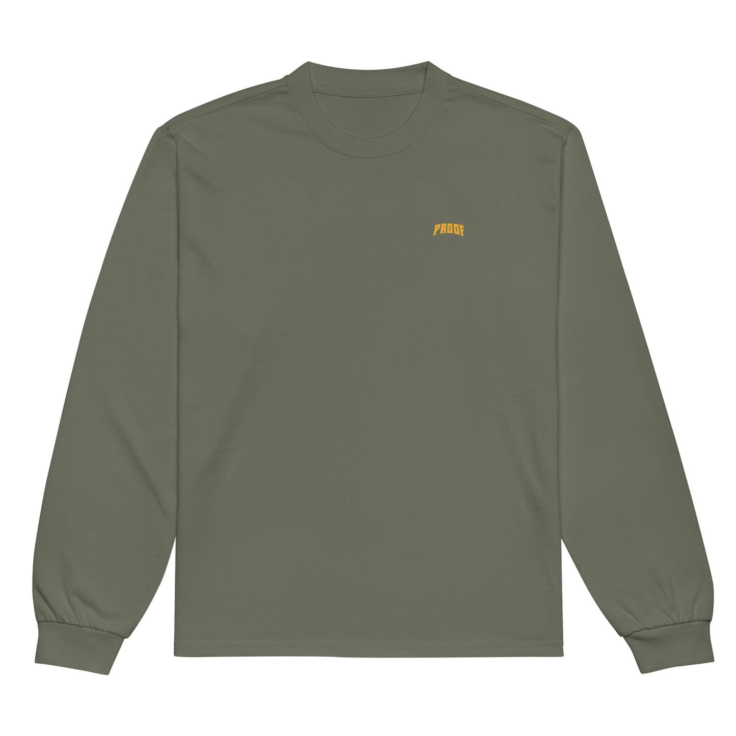 Heavyweight long sleeve shirt